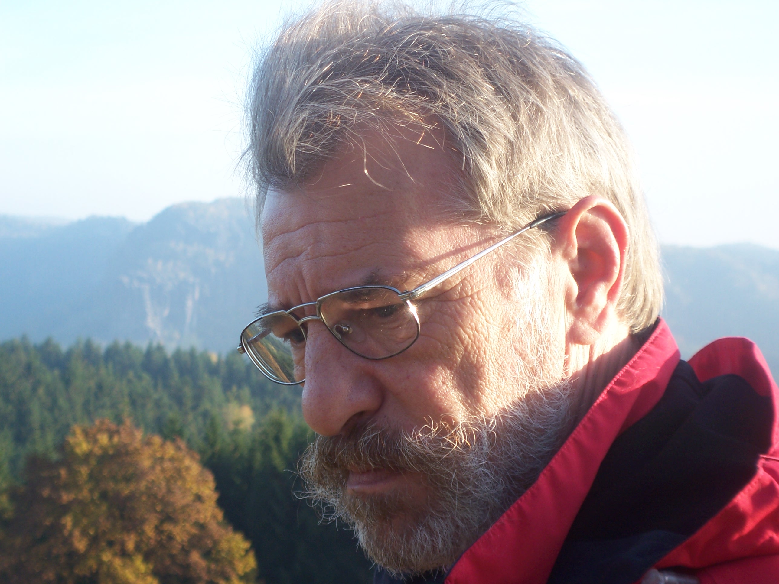 Klaus Kopf draussen